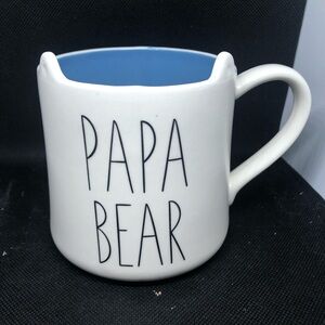 3/$40 Indigo Papa Bear Mug